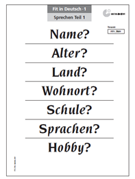 Fit in Deutsch 1 Sınavın Bölümleri 10