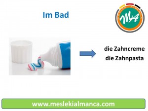 die Zahncreme
