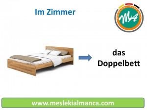 das Doppelbett