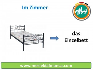 das Einzelbett