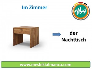 der Nachttisch