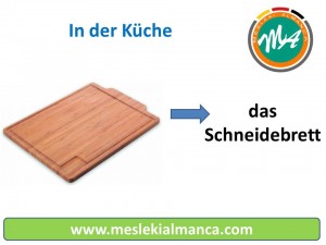 das Schneidebrett
