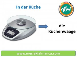 die Küchenwaage