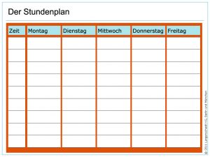 Stundenplan