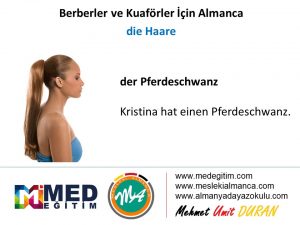 Berberler ve Kuaförler İçin Almanca 5
