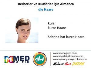 Berberler ve Kuaförler İçin Almanca 6