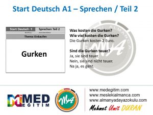 Almanca Konuşma Kartları - Einkaufen 8