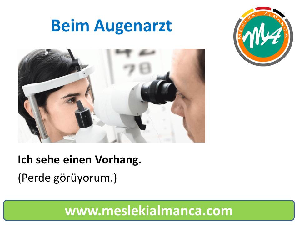 Tıp Videoları: Göz Doktorları İçin Almanca 1 - Deutsch für den Augenarzt 1 58