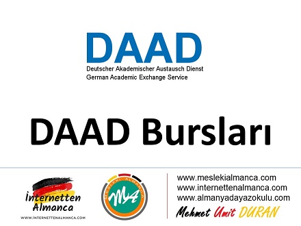 DAAD Yüksek Lisans Bursları 1