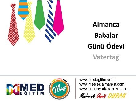 Babalar Günü - Vatertag 1