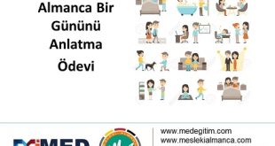 Almanca Bir Gününü / Bir Hafta Sonunu Anlatma 2