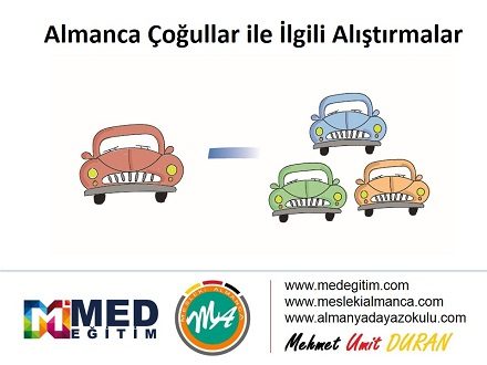 Almanca Çoğullar ile İlgili Alıştırmalar - Pluralformen 1