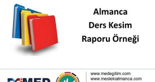 Anadolu Lisesi ve Fen Lisesi İçin Almanca Ders Kesim Raporu 56