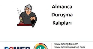 Almanca Duruşma Kalıpları - 2 2