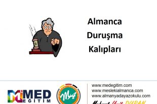 Almanca Duruşma Kalıpları - 2 18