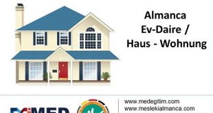 das Haus - die Wohnung / Almanca Ev - Daire Konusu (A1) 57