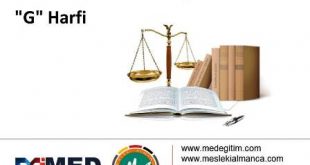 Almanca Hukuk Sözlüğü - "G" Harfi 58