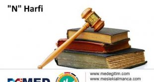 Almanca Hukuk Sözlüğü - "N" Harfi 57