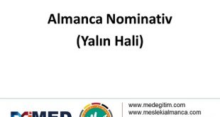 Almanca'da İsmin Halleri ve Nominativ - Nominativ 59