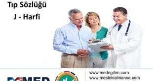 Almanca Tıp Sözlüğü - "J" Harfi 57