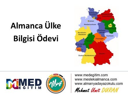 Landeskunde - Almanya Ülke Bilgisi 1