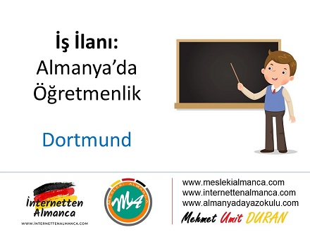 İş İlanı: Almanya'da Öğretmenlik - Dortmund 1