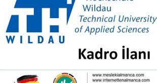 Technische Hochschule Wildau - Kadro İlanı 58