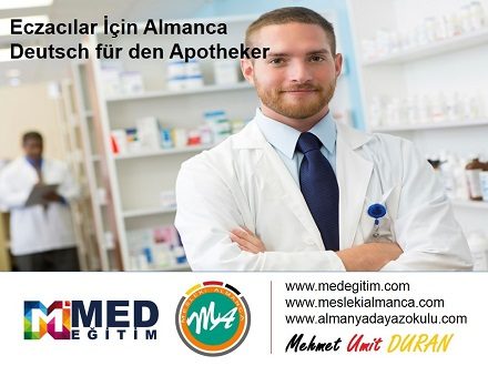Eczacılar İçin Almanca 1 – Deutsch für den Apotheker 1 1