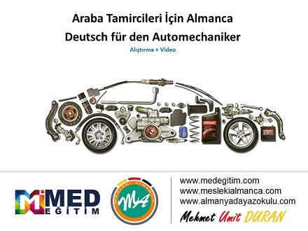 Araba Tamircileri için Almanca - Deutsch für den Automechaniker 1