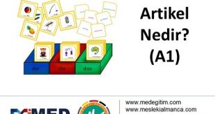 Almanca da Artikeller - die Artikel 57