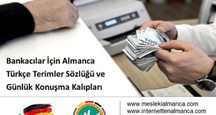 Bankacılık Terimlerinin Almanca Türkçe Karşılıkları ve Günlük Konuşma Kalıpları 58