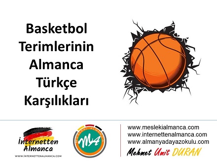Basketbol Terimlerinin Almanca Türkçe Karşılıkları 1