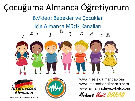 8. Video: Bebekler ve Çocuklar İçin Almanca Müzik Kanalları 1