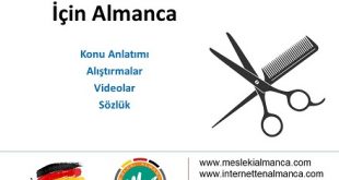Berberler ve Kuaförler İçin Almanca 58