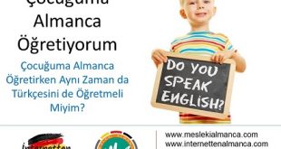 5. Video: Çocuğuma Almanca Öğretirken Aynı Zaman da Türkçesini de Öğretmeli Miyim? 56