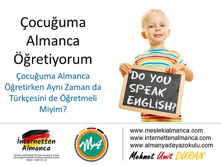 5. Video: Çocuğuma Almanca Öğretirken Aynı Zaman da Türkçesini de Öğretmeli Miyim? 1