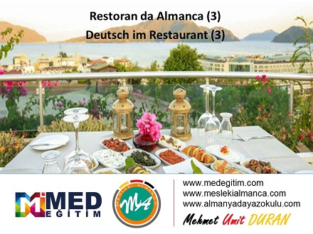 Restoran da Almanca (3) - Deutsch im Restaurant (3) 1