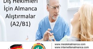 Diş Hekimlerine Yönelik Almanca Alıştırmalar (A2/B1) 56