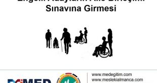 Engelli Adayların Aile Birleşimi Sınavına Girmesi 59