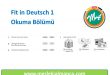 Fit in Deutsch 1 Sınavı Okuma Alıştırması 46