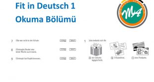 Fit in Deutsch 1 Sınavı Okuma Alıştırması 3