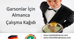 Im Restaurant - Garsonlar için Almanca / Çalışma Kağıdı 56