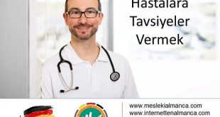 Hastalara Tavsiyeler Vermek (İndirilebilir Çalışma Kağıdı - A1) 56