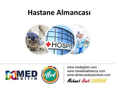 Hastane Almancası 1