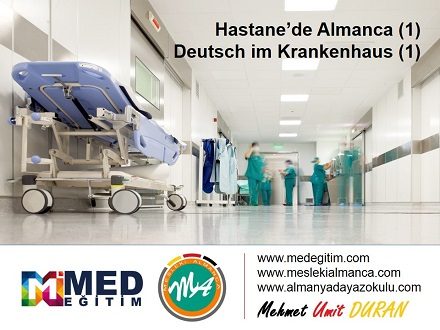 Hastane'de Almanca 1 - Deutsch im Krankenhaus 1 1