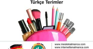 Kozmetikçiler için Almanca Türkçe Terimler 57