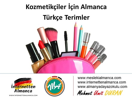 Kozmetikçiler için Almanca Türkçe Terimler 1