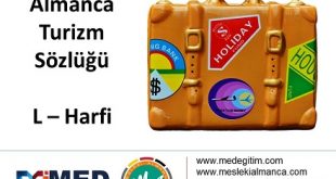 Almanca Turizm Sözlüğü - "L" Harfi 57