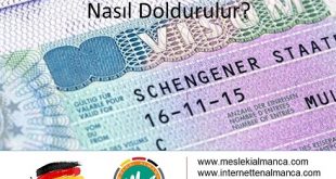 Turistik Schengen Vizesi Başvuru Formu Nasıl Doldurulur? 5