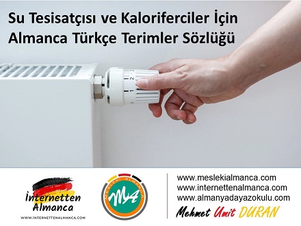 Su Tesisatçıları ve Kaloriferciler İçin Almanca Türkçe Sözlük 1
